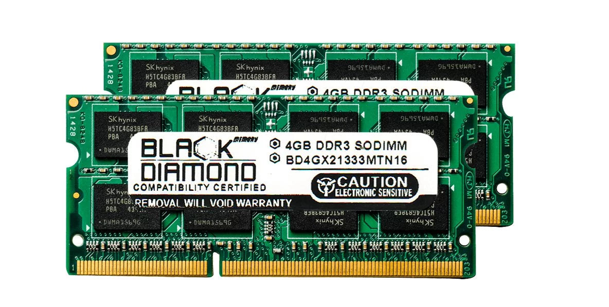 8GB DDR3 SO-DIMM 204pin PC3-10600 1333MHz RAM C479