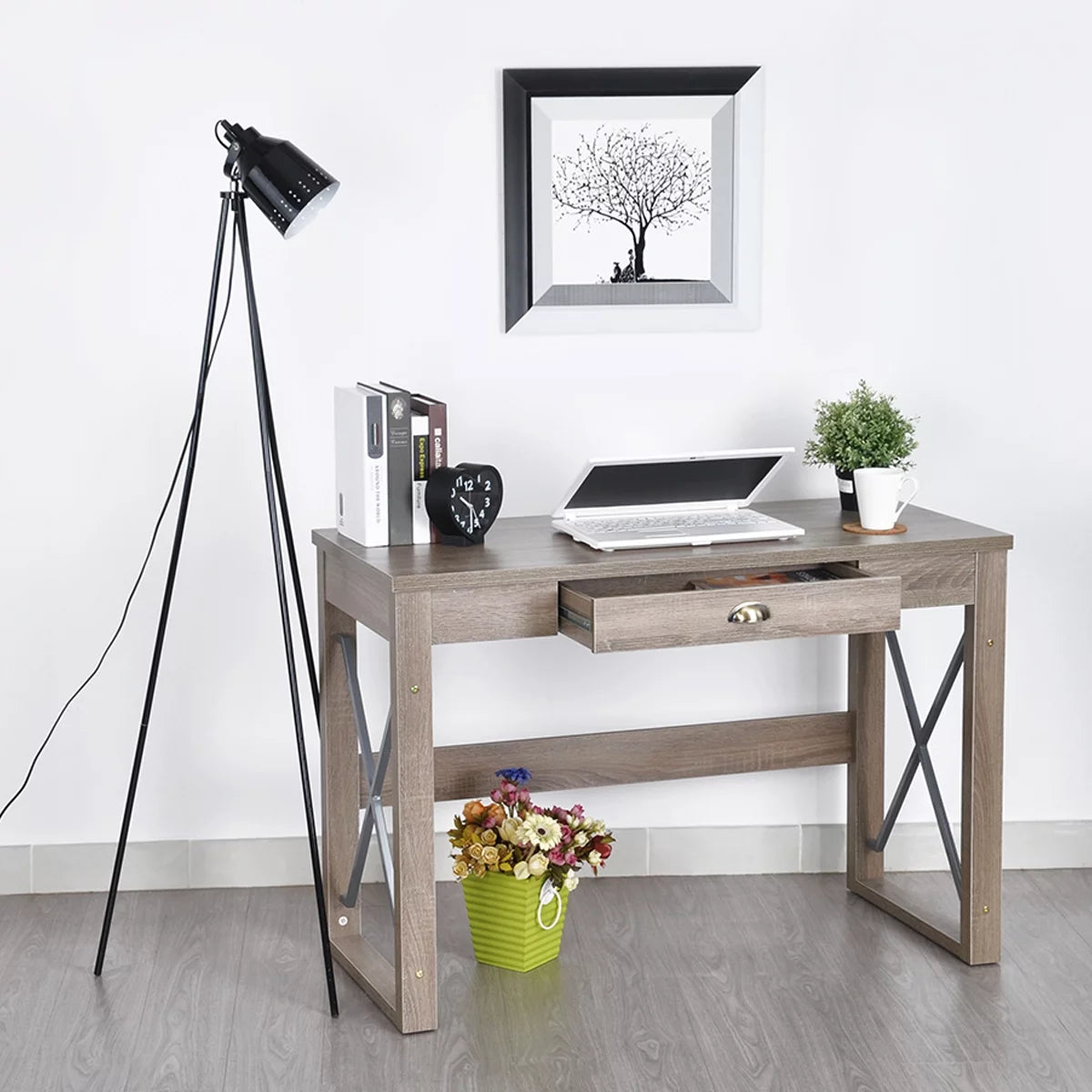 44.1'' Wood Desk with Drawer H45242