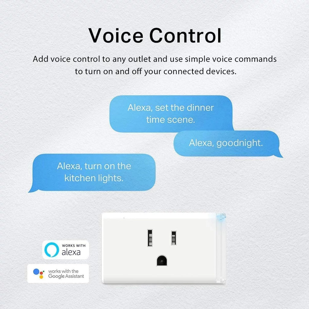 White 15 Amp Smart Plug 3-Pack Q942