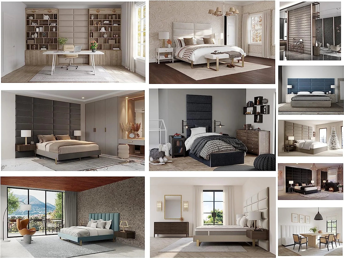 Velvet Ivory King Set Of 4 Panels S45253