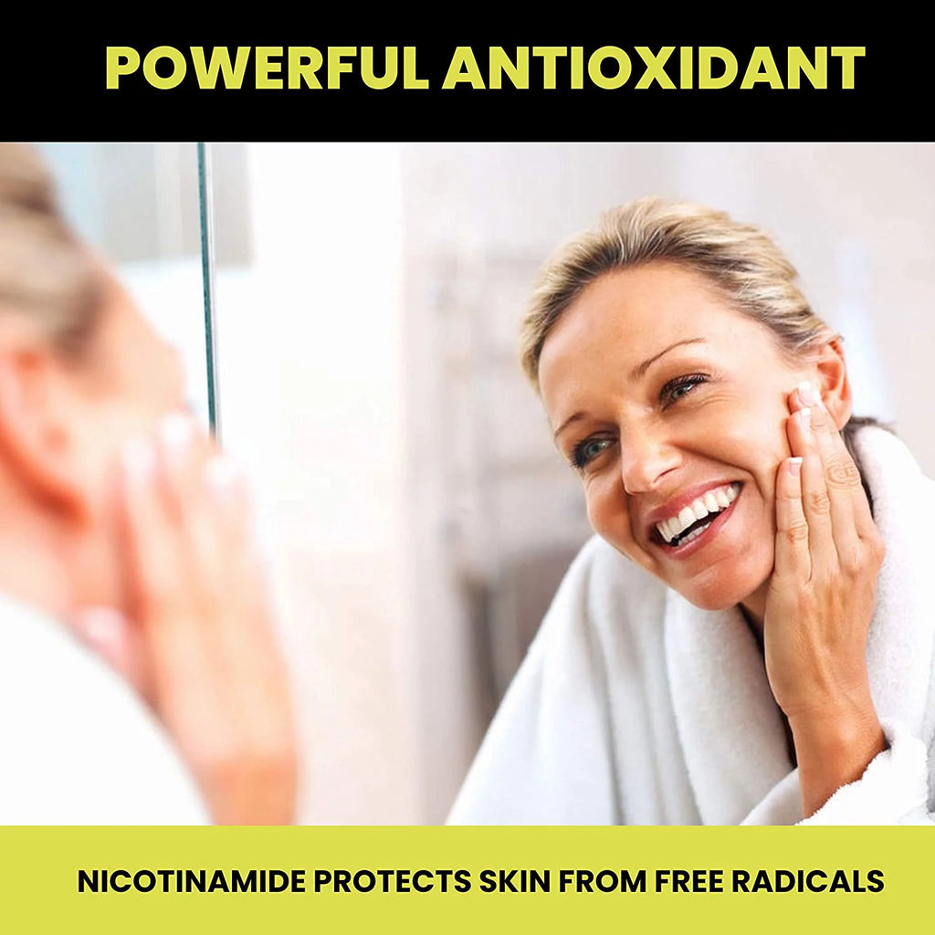 Nicotinamide with Vitamin D3 & B3 120 Capsules C899614