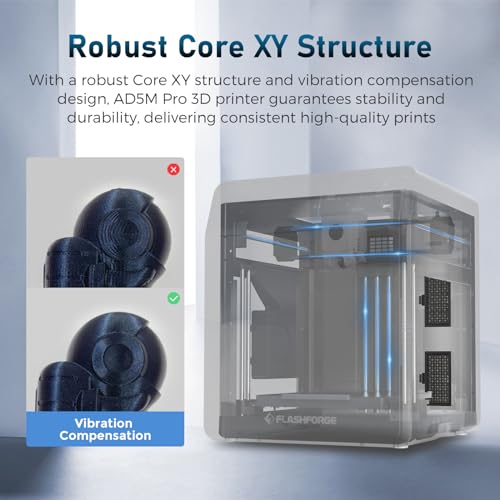 600mm/s High-Speed 3D Printer with Auto Leveling and PEI Plate, 8.7 x 8.7 x 8.7in U7686
