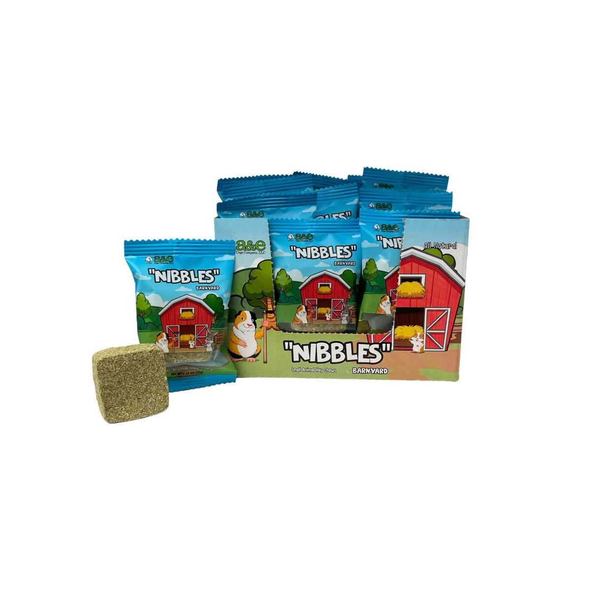 Barnyard Nibbles Hay Chew Small Animal Bites G78117