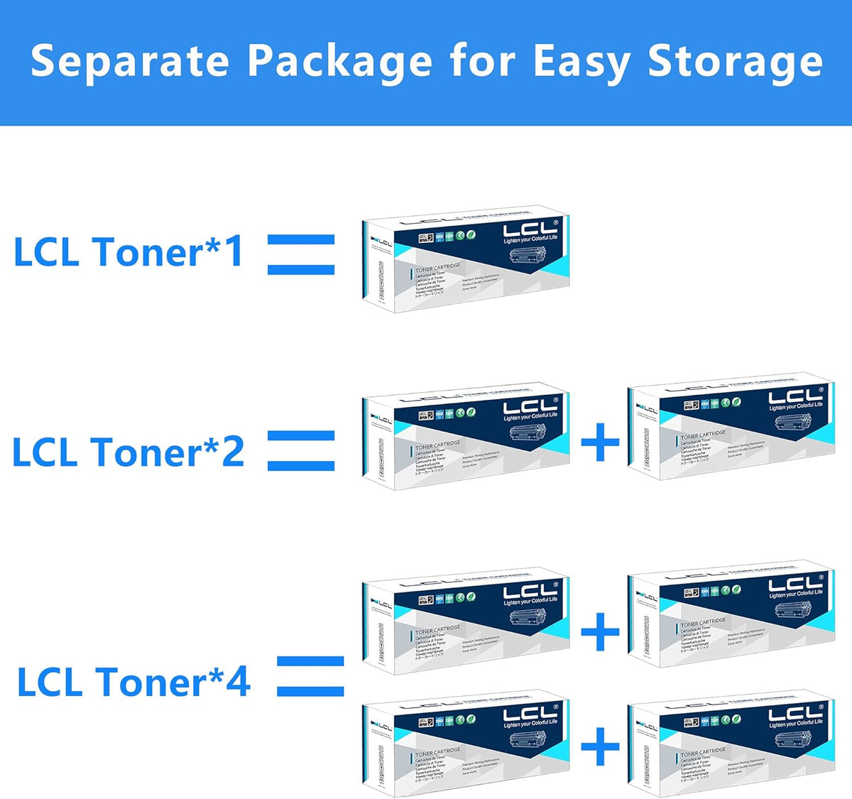 Compatible Toner Cartridge Replacement 5-Pack Black Cyan Magenta Yellow V618