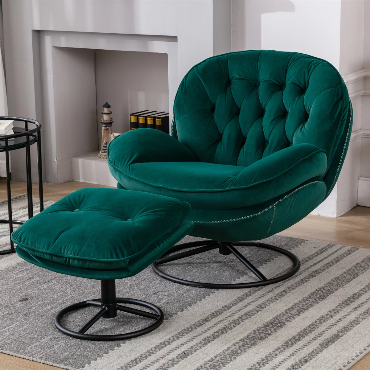 Beige Accent Chair E99300