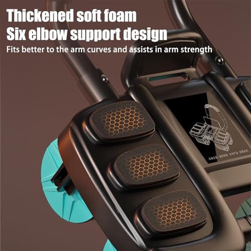 Ab Wheel Roller with Elbow Support H1110