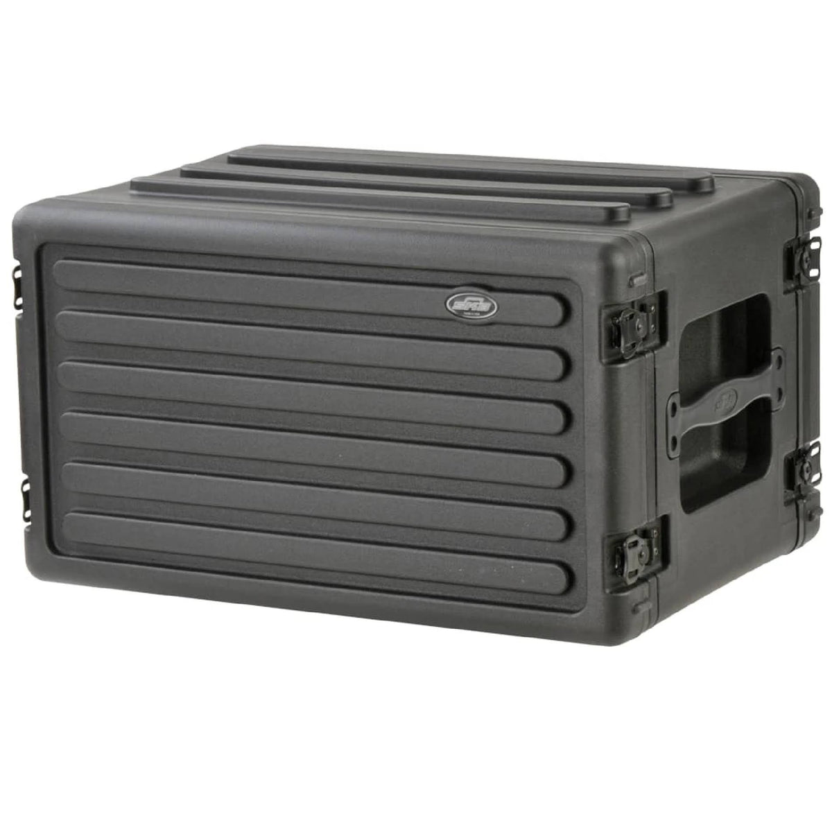 6U Roto Rack Case with Steel Rails, Black H830
