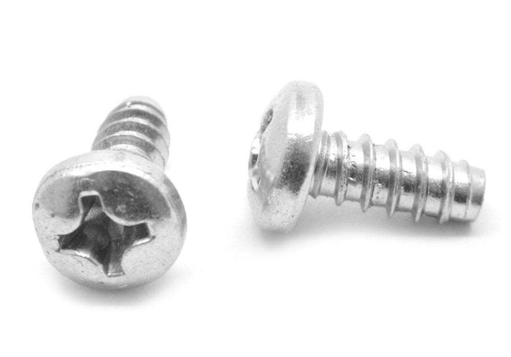 20 x 3/8 Sheet Metal Screw Phillips Pan Head Type B Low Carbon Steel Zinc Plated B9004