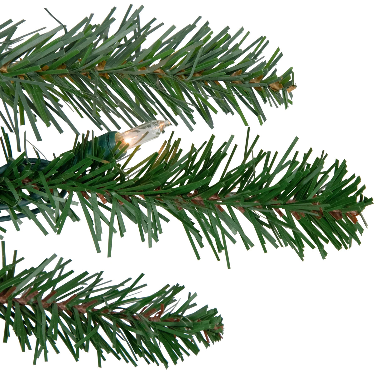 Pre-Lit Artificial Christmas Garland - 9' x 14" - Clear Lights U117377