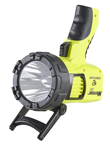 Yellow Rechargeable 1400-Lumen Pistol-Grip Spotlight W338328