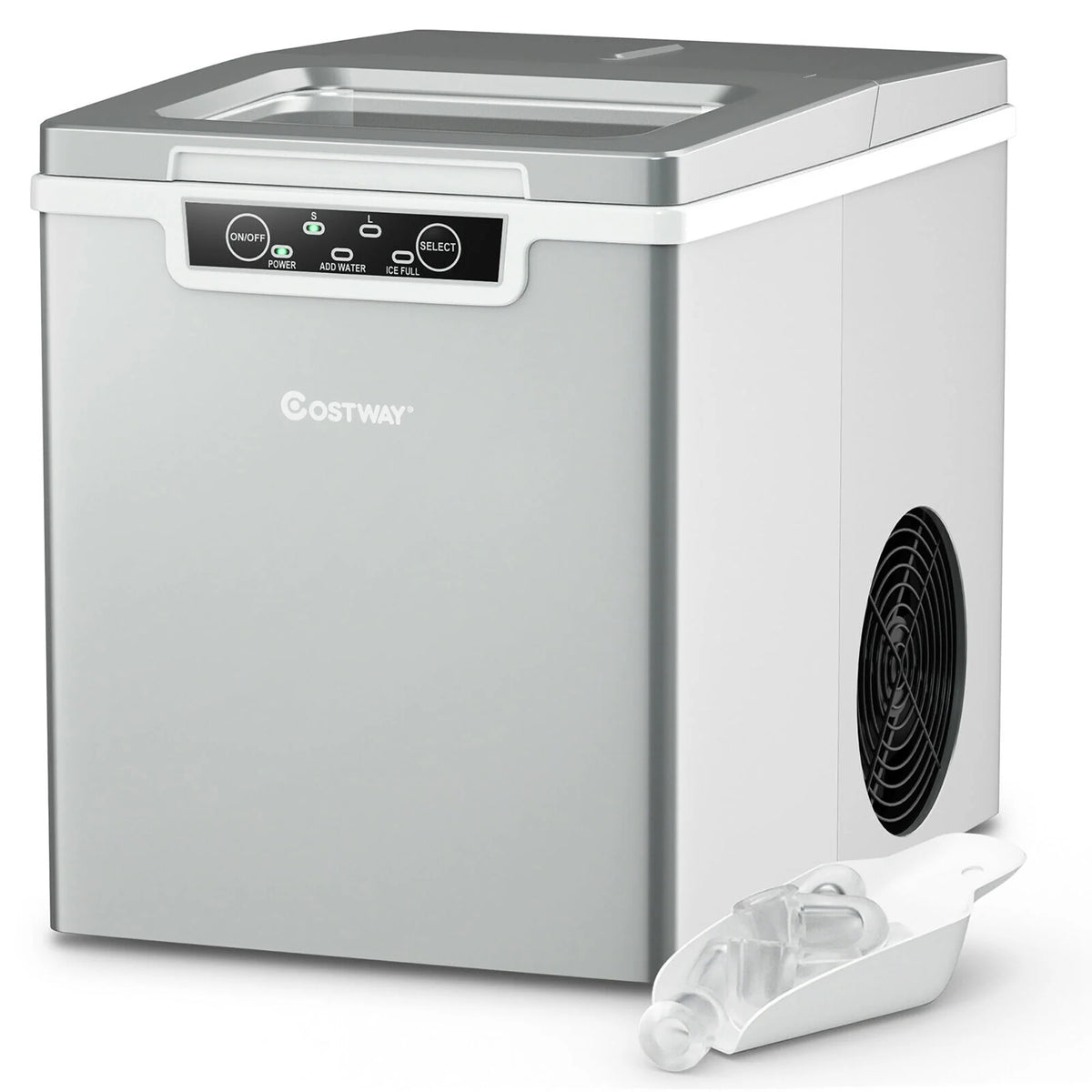 Countertop Ice Maker Machine with Scoop & Basket V359734