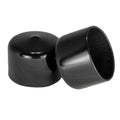 1 1/2 Inch Black Vinyl End Cap (100) P9922