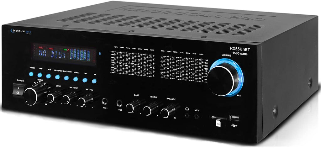 1500 Watts Professional Receiver with Bluetooth Compatibility H391487
