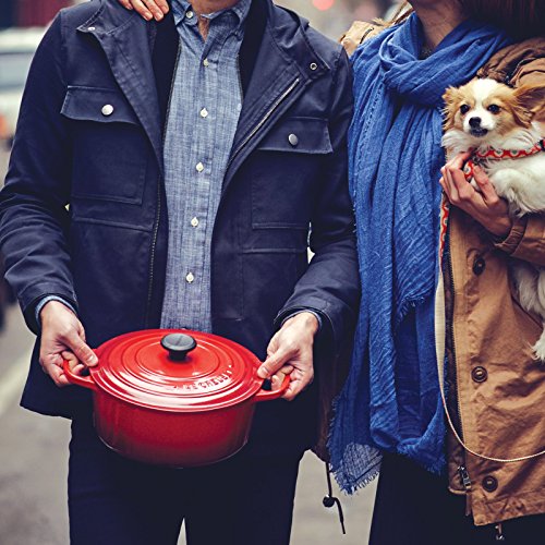 9 qt. Enameled Cast Iron Round Dutch Oven A86223