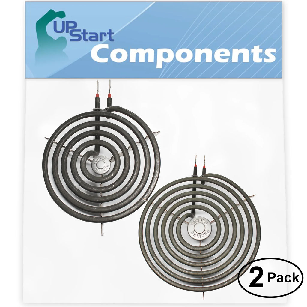 2-Pack 8 inch 6 Turns & 6 inch 5 Turns Surface Burner Elements W241