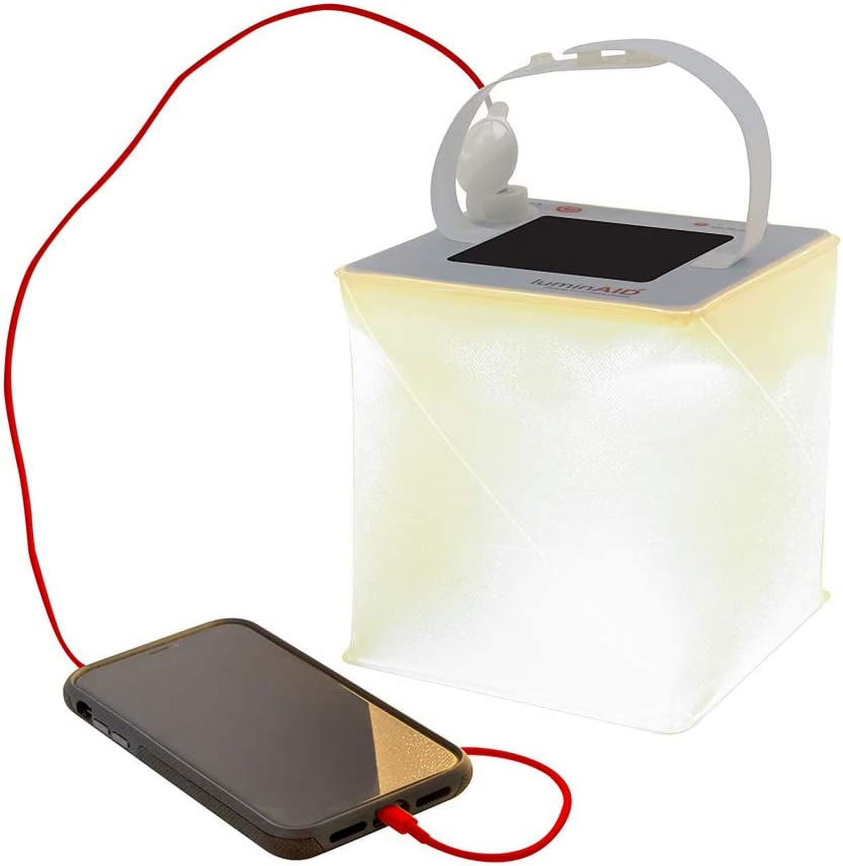 2-in-1 Solar Camping Lantern and Phone Charger J80545