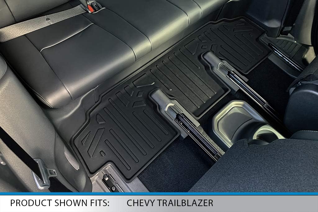 3 Row Floor Mats & Cargo Liner Behind 2nd Row B25975
