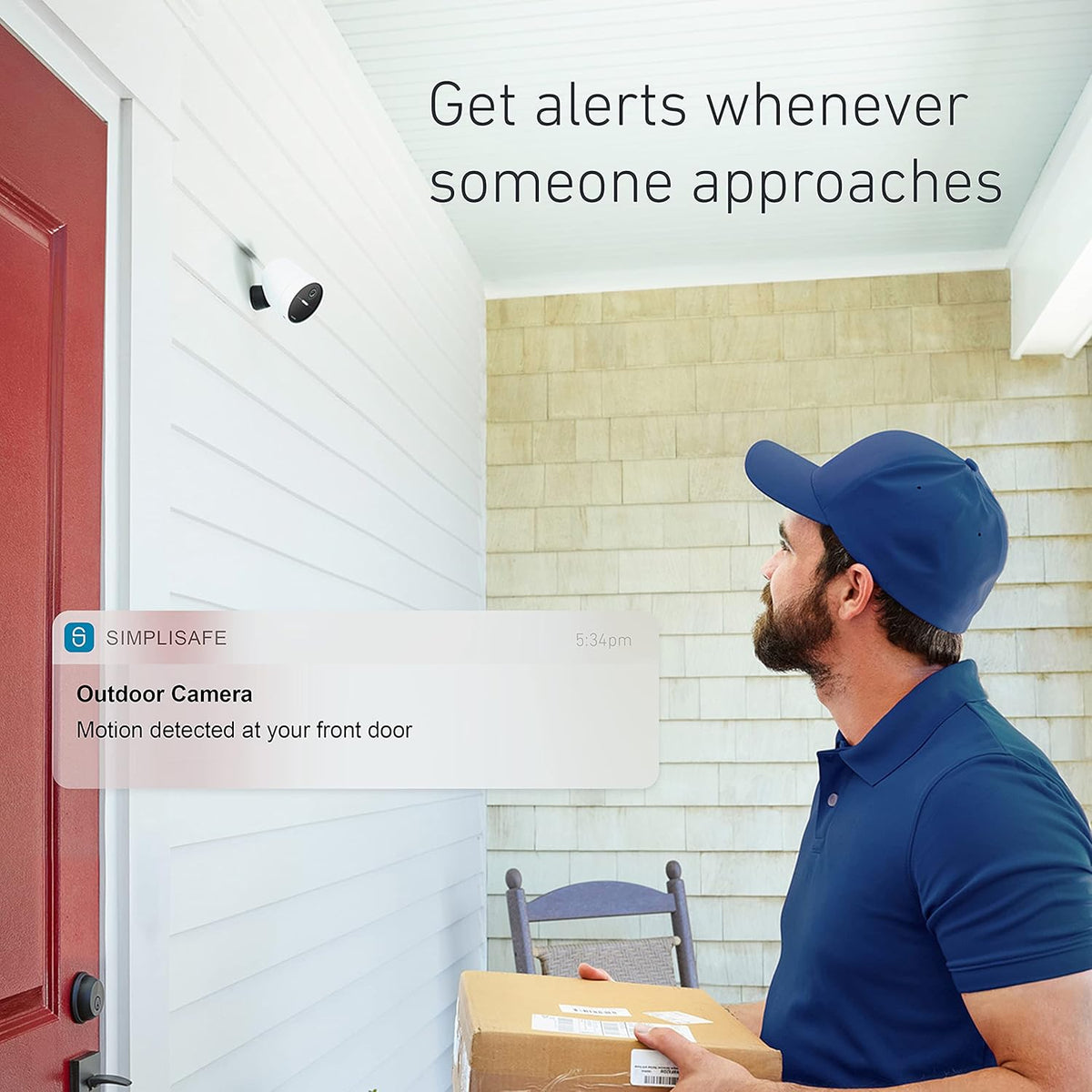 10 Piece Wireless Home Security System with Outdoor Camera M413