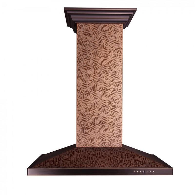 36 in. 400 CFM Convertible Island Mount Range Hood with LED Light E572
