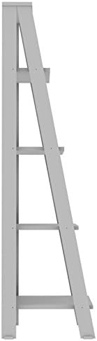 4-Shelf Wood Ladder Bookcase I904106