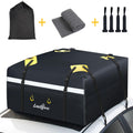 Rooftop Cargo Carrier 15 Cubic Feet Waterproof Roof Rack Cargo Bag with Anti-Slip Mat Q5505