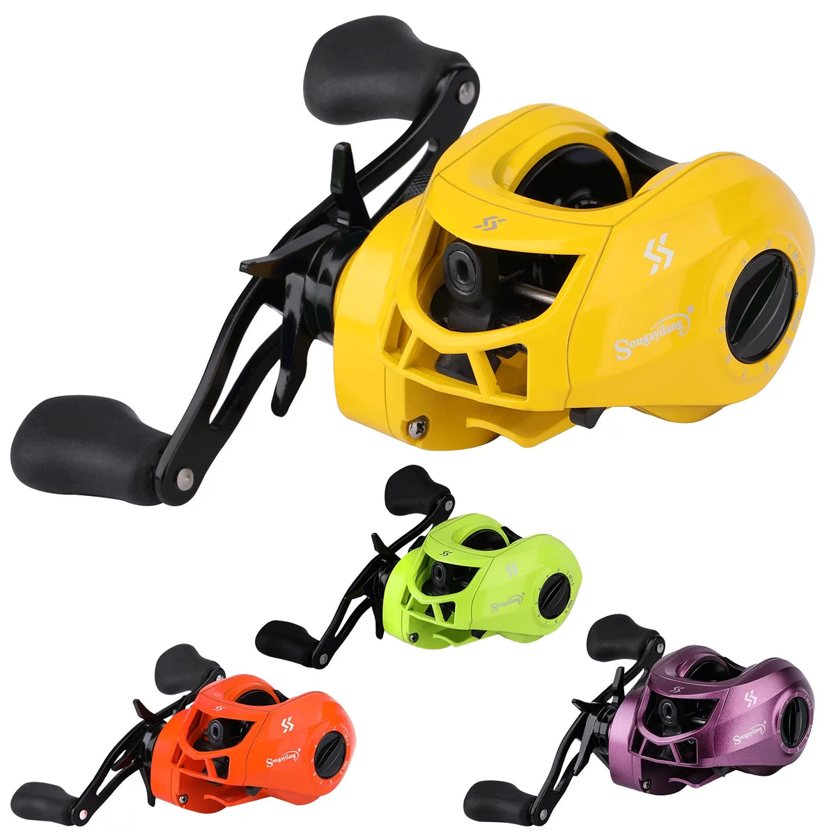 7.1:1 High Speed Baitcasting Fishing Reel B970900