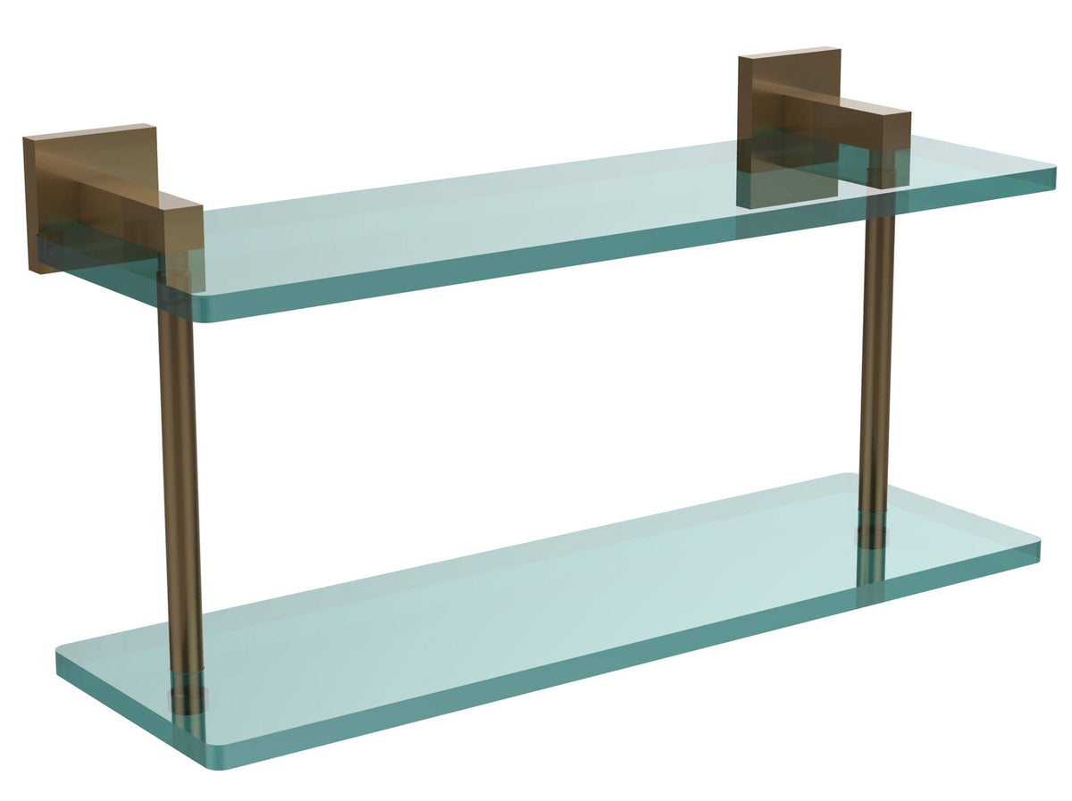 Brushed Bronze Wall Shelf X352281