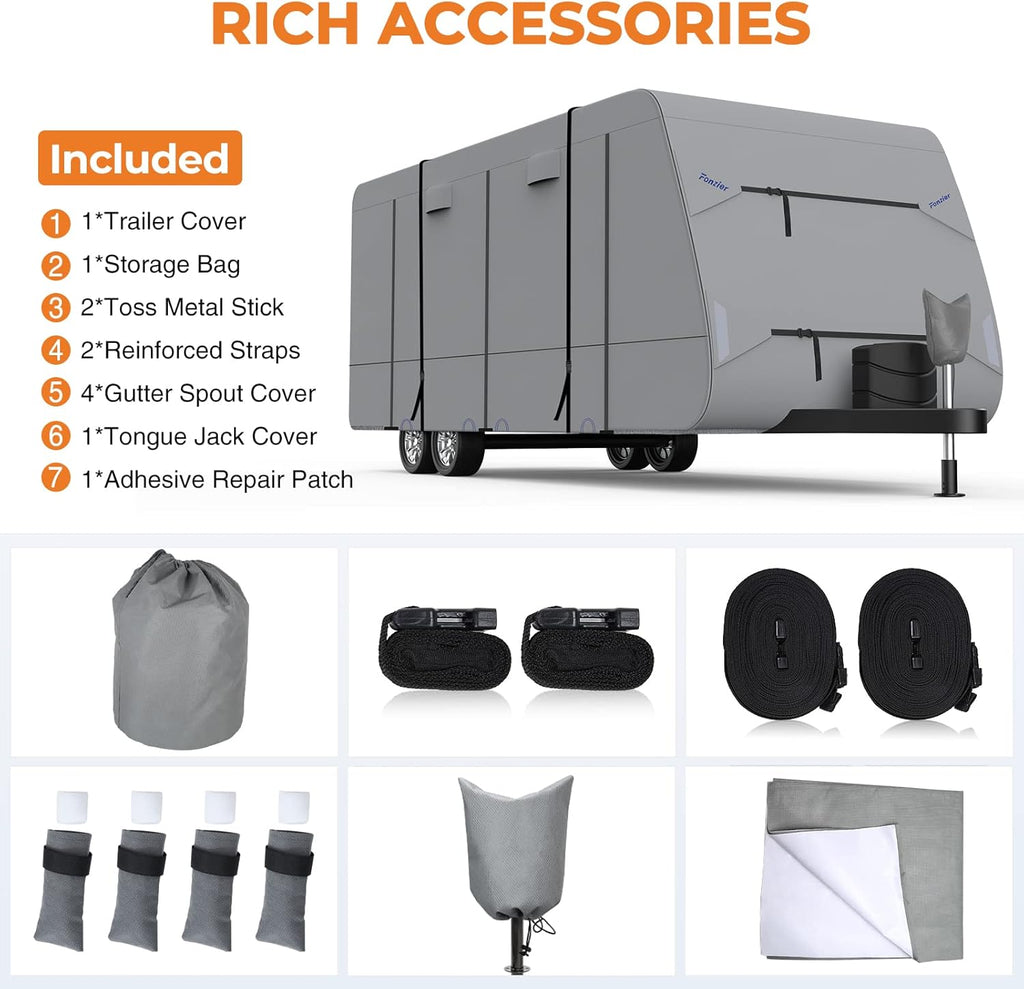 5 Layers RV Cover for 22'1 - 24' Motorhome R502564