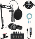 Streaming/Podcasting Pack Bundle with Pop Filter and USB Extension Cable F488186