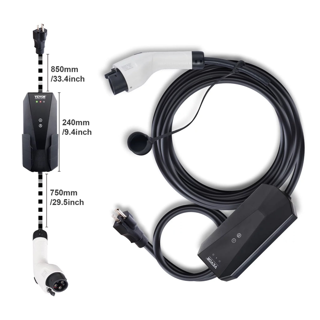 Portable EV Charger 16A 28 ft I39336