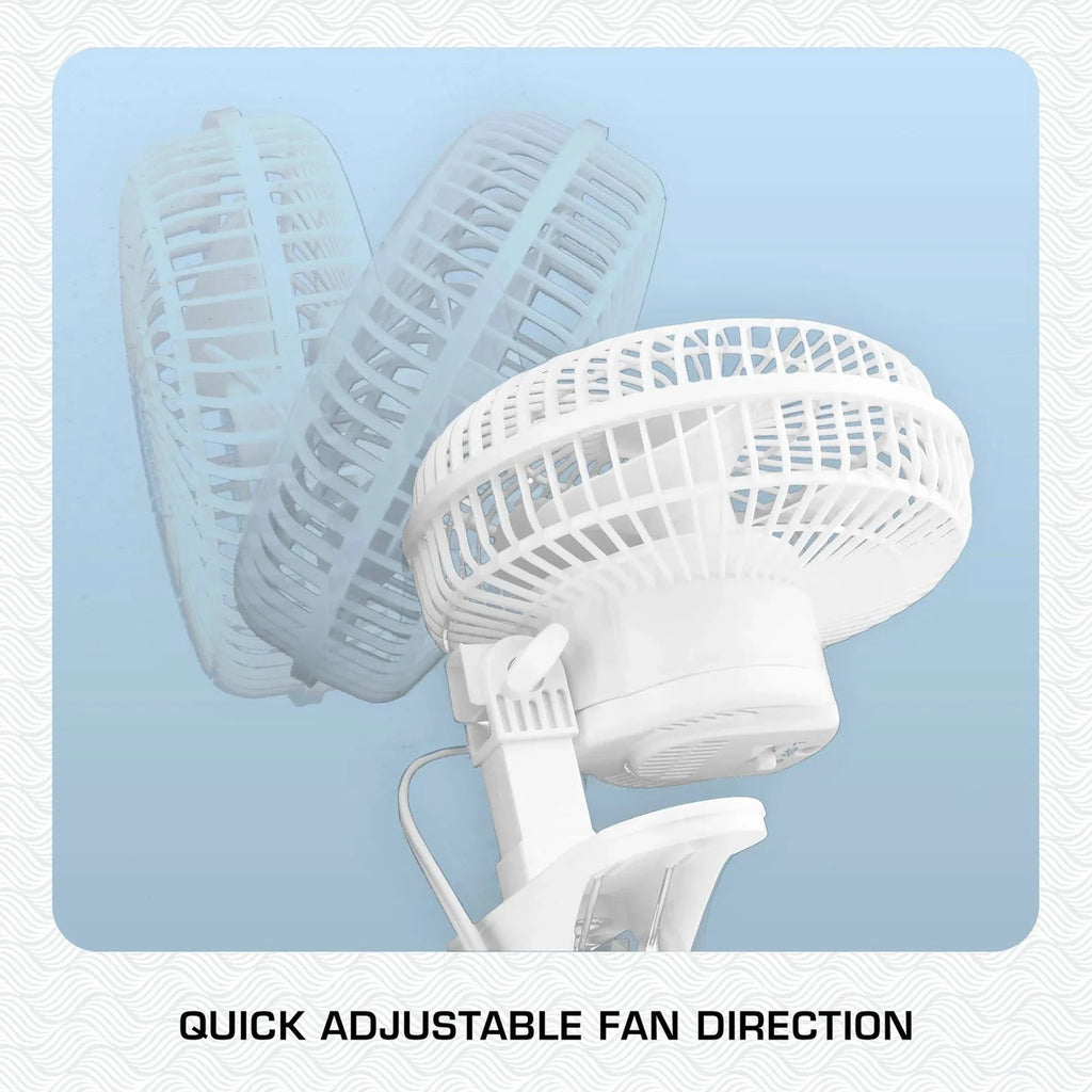 18 Inch Oscillating Wall Mount Fan White N691