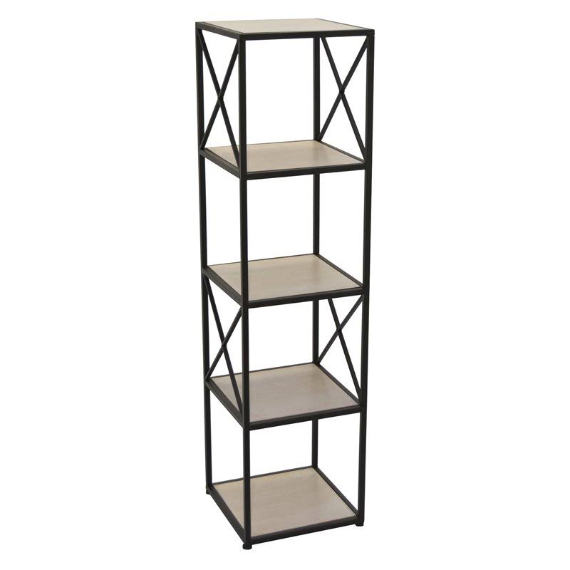 Black Metal Plant Stand W1345