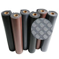 Black 2mm Rubber Flooring Rolls W443