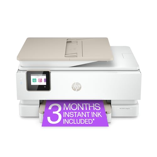 White Wireless Color Inkjet Printer E8388