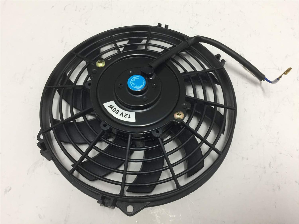 9 inch Pack of 2 Slim Electric Radiator Cooling Fan with Mounting Kit L9492