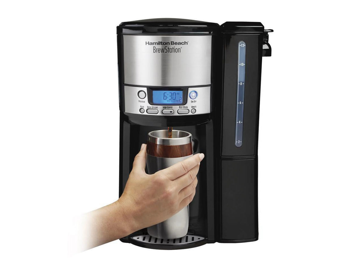 12 Cup Black Coffee Maker F853909