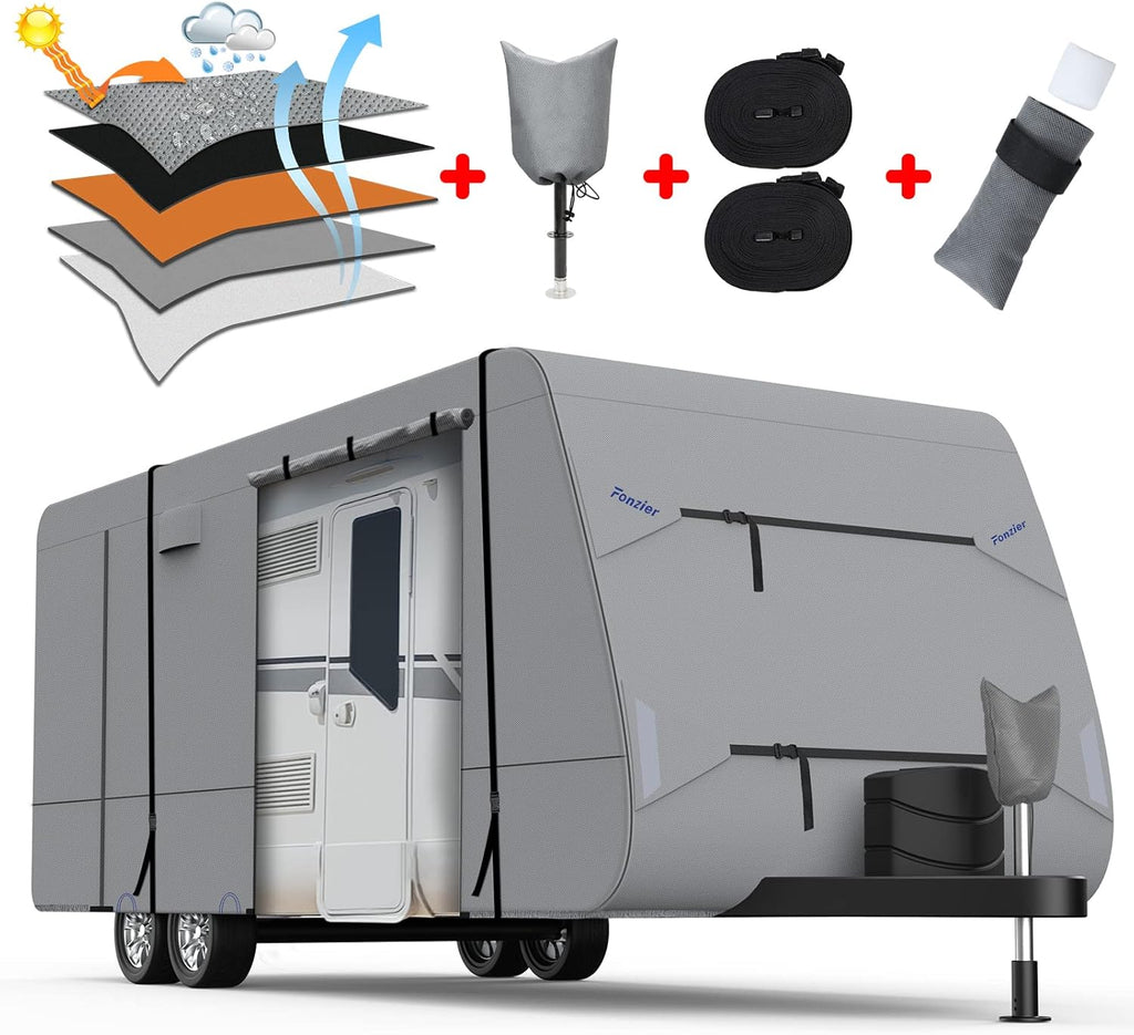 5 Layers RV Cover for 22'1 - 24' Motorhome R502564