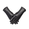 Single Leather Touch Screen Sheepskin Gloves D82582