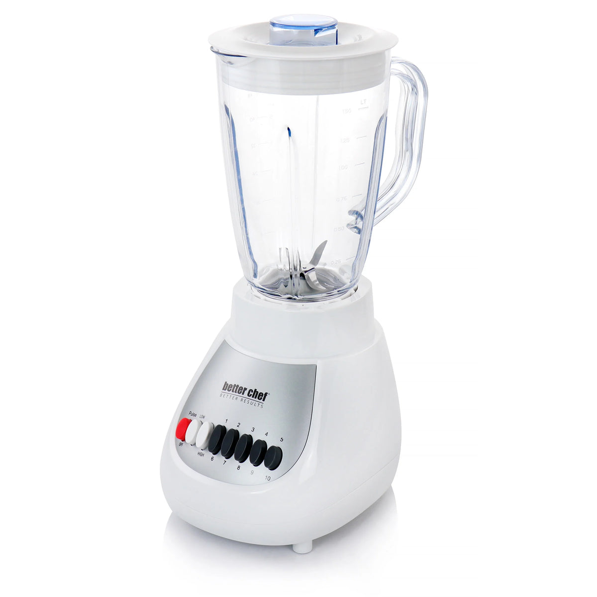 10 Speed 350W Plastic Jar Blender in White J7902
