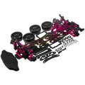 1/10 Alloy Carbon RWD Drift Car Frame Body Kit F618390