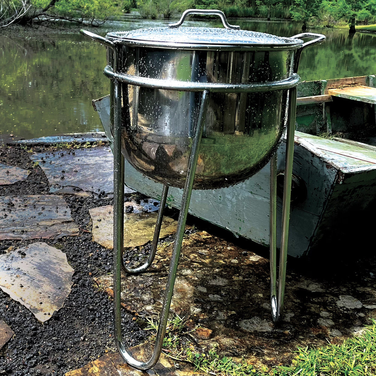 8-gal Stainless Steel Kettle with Stand F992