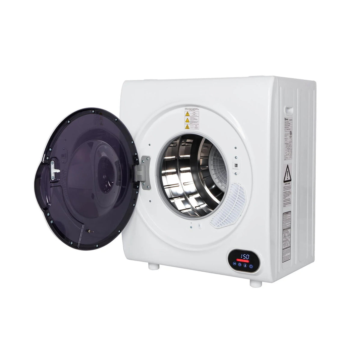 White 2.6 cu.ft Portable Electric Laundry Dryer K8755