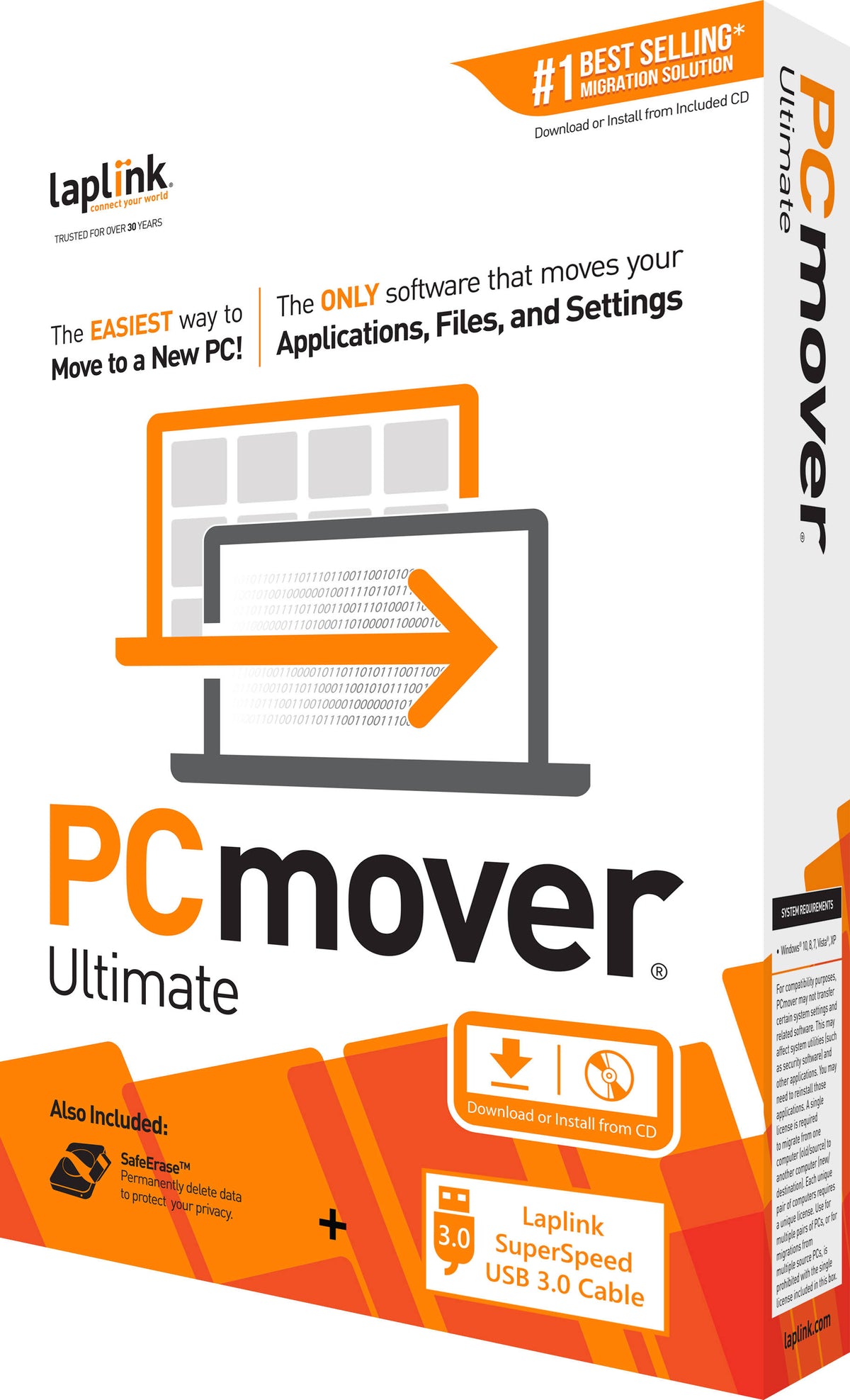 PCmover v.11.0 Ultimate with USB 3.0 Cable V449337