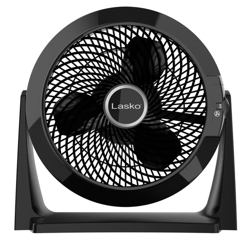 10" High Velocity Floor Fan, Black N937