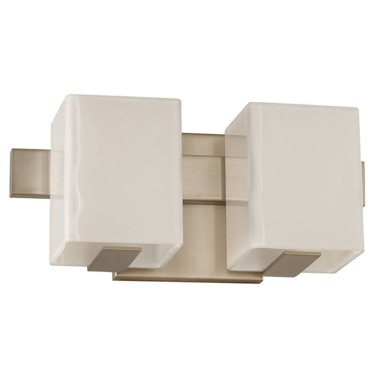 2 Light Bath Satin Nickel F860927