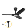 Black Ceiling Fan with Downrod Q138420