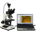 40X-2000X Trinocular Compound LED Microscope with 3MP USB Digital Camera M451