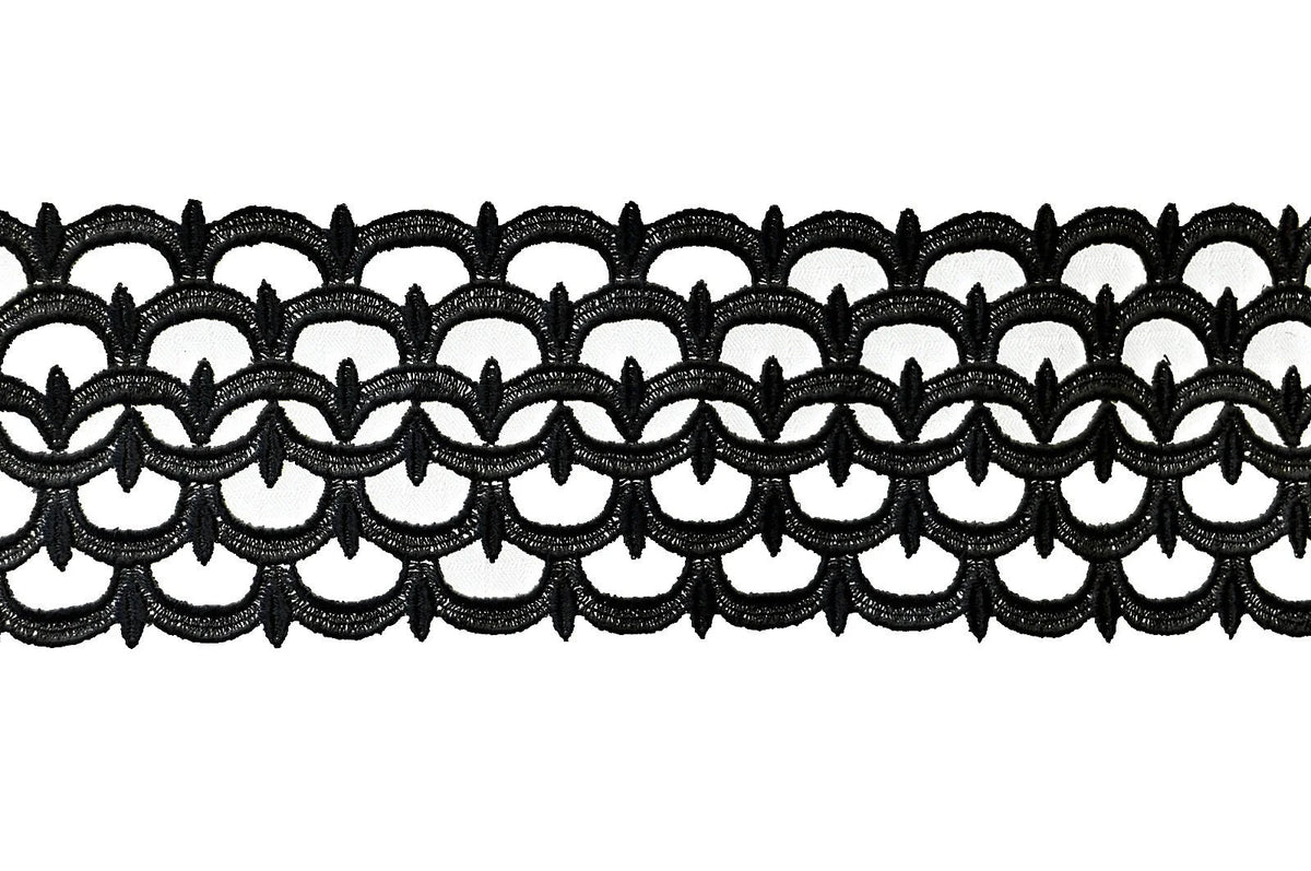 White Venice Lace Bridal Sewing Trim By Yard K721356