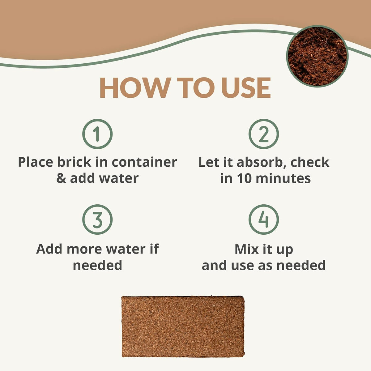Myco Bliss Powder (1lb) + Coco Coir 650gm Bricks (2-Pack) C858852
