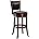 Cappuccino Swivel Stool, Pack of 2, 29-Inch U237174